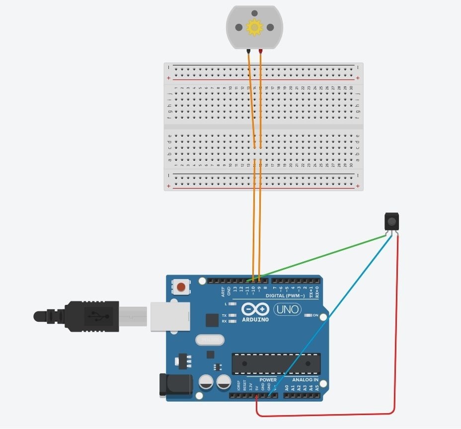 Arduino-Motor-DC-connection