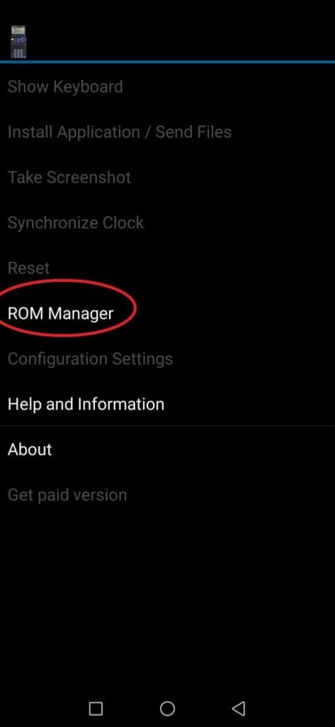 ROM Manager