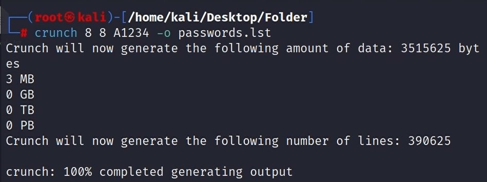 crunch-password-generator